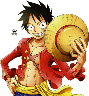 Luffy From One Piece - Monkey D Luffy Render PNG image with transparent background