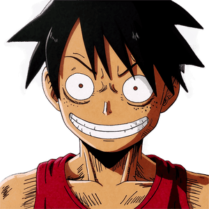 Luffy Haki Activation Scene PNG csr95 PNG image with transparent background