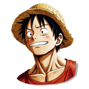 Luffy Portrait PNG try40 PNG image with transparent background
