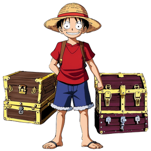 Luffy's Treasure Hunt PNG jlo PNG image with transparent background