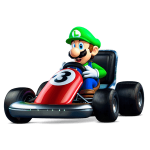 Luigi Kart Racing PNG 14 PNG image with transparent background