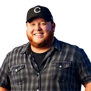 Luke Combs Smiling Png Iho PNG Image