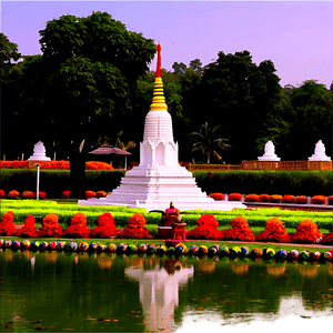 Lumbini Sacred Garden PNG nta PNG with transparent background