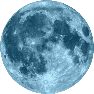 Full Blue Moon Png - Full Moon Transparent Background, Png Download PNG image with transparent background