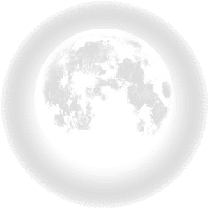 Ftestickers Sky Moon Glowing Blackandwhite - Moon Png Full Hd, Transparent Png PNG image with transparent background
