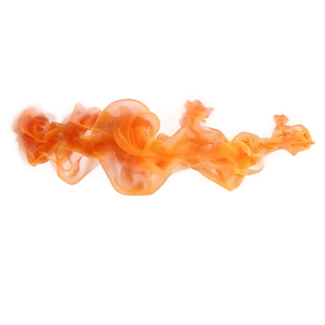 Luminous Orange Smoke Effect Png Pkn75 PNG Image