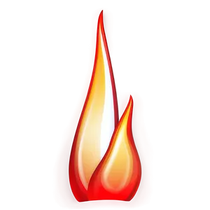 Luminous Red Flame Png 6 PNG Image