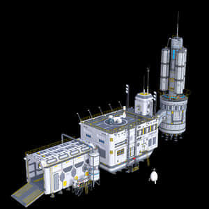 Lunar_ Base_ Concept_ Art PNG image with transparent background