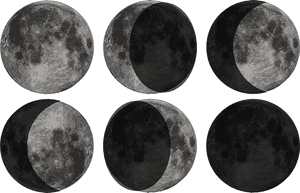 Moon, Phase, Zodiac, Astronomy, Sky, Moonlight - Circle, HD Png Download PNG with transparent background