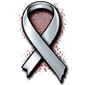 Lung Cancer Ribbon And Heart Png 97 PNG Image