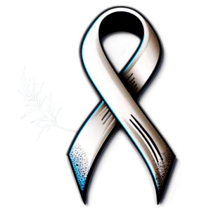 Lung Cancer Ribbon On Black Png Hxu PNG Image