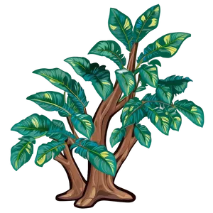 Lush Money Tree Artwork Png 06272024 PNG Image