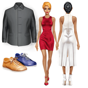 Luxe Fashion Wardrobe PNG 38 PNG