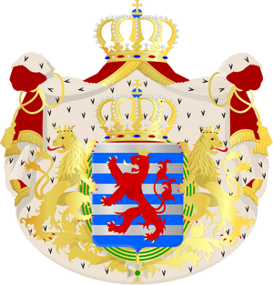 Luxembourg_ Coat_of_ Arms PNG with transparent background