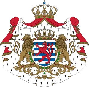 Luxembourg_ Coat_of_ Arms PNG Image