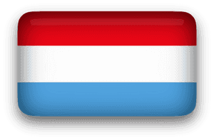 Luxembourg Flag Graphic PNG with transparent background