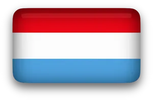 Luxembourg Flag Graphic PNG Image