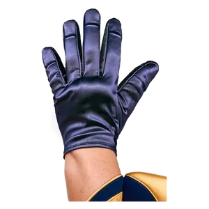 Luxurious Black Satin Gloves Png Ofe PNG Image