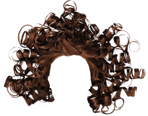 Curly Brown Hair Png , Png Download - Curly Hair Transparent Background, Png Download PNG image with transparent background