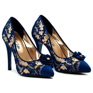 Luxurious Lace Heels PNG rdq PNG with transparent background