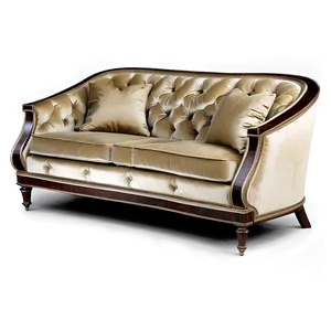 Luxurious Velvet Sofa Png Pet5 PNG Image