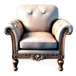 Luxury Armchair Model Png 06262024 PNG Image