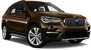 Luxury Brown S U V B M W Profile View PNG image with transparent background
