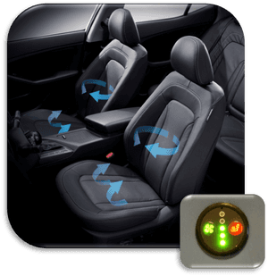 Cooled Seats Take - Air Con Seat Car, HD Png Download PNG image with transparent background