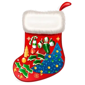 Luxury Christmas Stocking Png 06132024 PNG Image