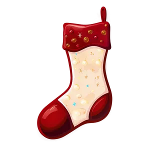 Luxury Christmas Stocking Png Xyv20 PNG Image