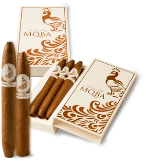 Luxury Cigar Boxand Cigars PNG Image