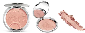 Luxury Compact Highlighter Set PNG Image