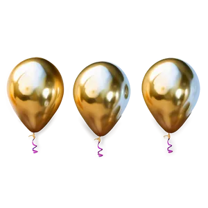 Luxury Gold Balloon Png 94 PNG Image