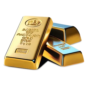 Luxury Gold Bullion Png Ovf PNG Image