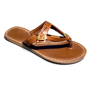 Luxury Leather Flip Flop Png Avo10 PNG Image