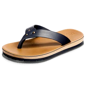 Luxury Leather Flip Flop Png Yin38 PNG Image