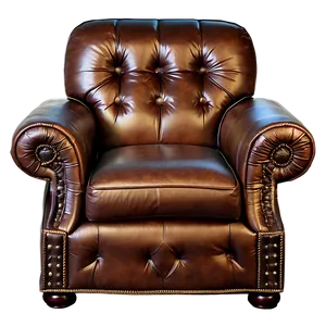 Luxury Leather Silla Png Sft PNG Image