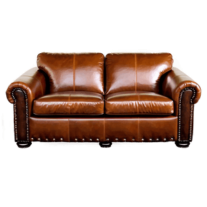 Luxury Leather Sofa PNG gcp23 PNG image with transparent background