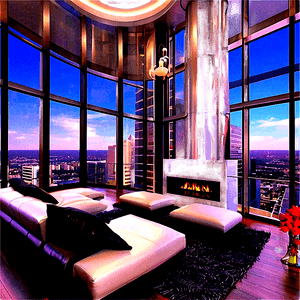 Luxury Penthouse View PNG sxj42 PNG with transparent background