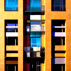 Luxury Residential Building PNG 49 PNG image with transparent background