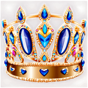 Luxury Tiara Illustration PNG 05252024 PNG image with transparent background