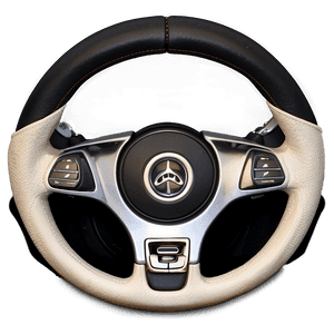 Luxury Vehicle Steering Wheel PNG 05252024 PNG image with transparent background