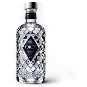 Luxury Vodka Bottle Png Ebo12 PNG Image