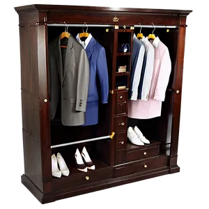 Luxury Wardrobe Setup Png 92 PNG Image