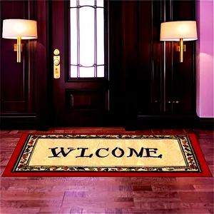 Luxury Welcome Door Rug Png 12 PNG Image