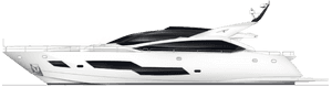 Luxury Yacht , Png Download - Yacht Sunseeker 101 Layout, Transparent Png PNG with transparent background