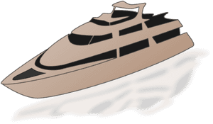 Luxury Yacht - صورة يخت كرتون, HD Png Download PNG with transparent background