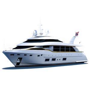 Luxury Yacht in Ocean PNG 89 PNG image with transparent background
