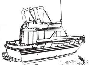 Boat, Marinette, Yacht - Line Art, HD Png Download PNG image with transparent background