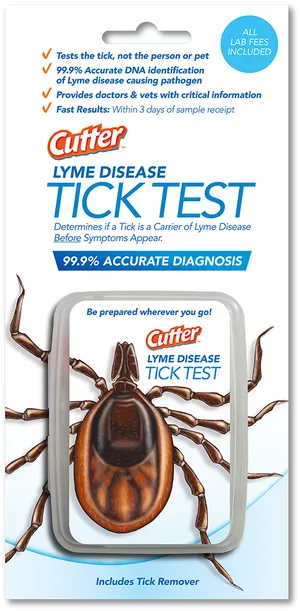 Lyme Disease Tick Test Kit PNG Image